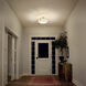 Alkire 4 Light 22 inch Brushed Nickel Semi Flush Light Ceiling Light