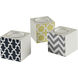 Chevron 5 X 5 inch Candleholder