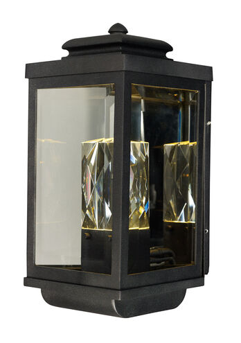 Mandeville LED 16 inch Galaxy Black Outdoor Wall Lantern