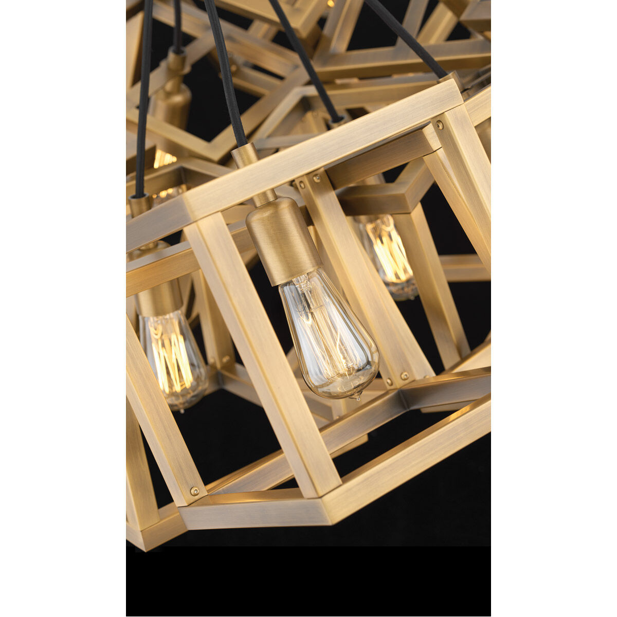 Ensemble 1 Light 7 inch Brushed Bronze Pendant Ceiling Light