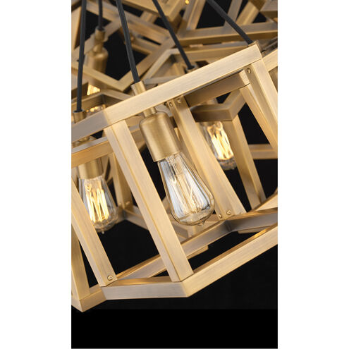 Ensemble LED 42.5 inch Brushed Bronze Chandelier Ceiling Light