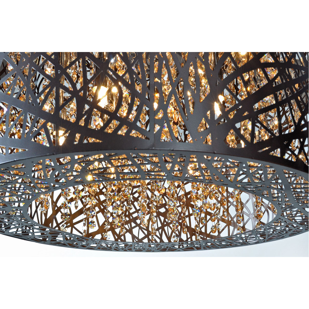 Troy 9 Light 23.5 inch Bronze Multi-Light Pendant Ceiling Light