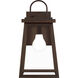 Founders 1 Light 14.25 inch Antique Bronze Outdoor Wall Lantern
