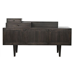 Hermes 72 X 21 inch Ebony Walnut Sideboard