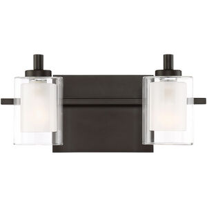 Kolt LED 13 inch Western Bronze Bath Light Wall Light