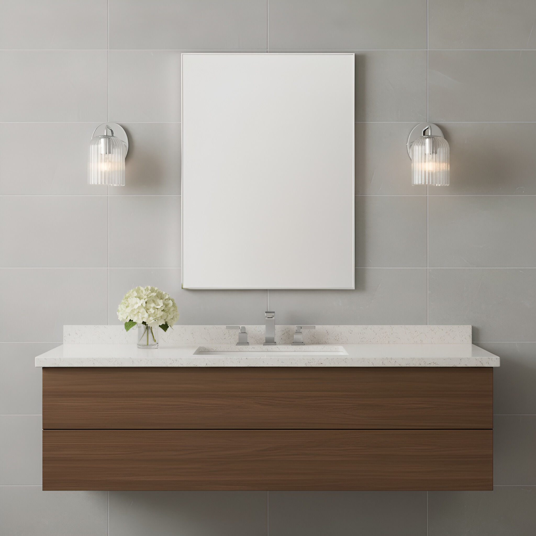 Eisele 1 Light 5 inch Chrome Sconce Wall Light, Small