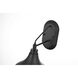 Elian 1 Light 13.5 inch Black Outdoor Wall Sconce