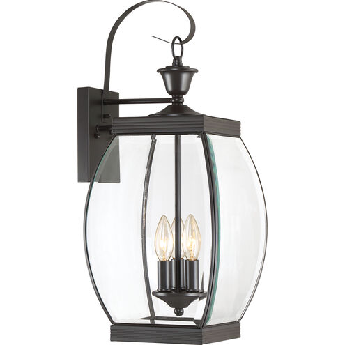 Oasis 3 Light 23 inch Medici Bronze Outdoor Wall Lantern