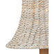 Bell Whitewash 5.5 inch Chandelier Shade, Suzanne Duin Collection