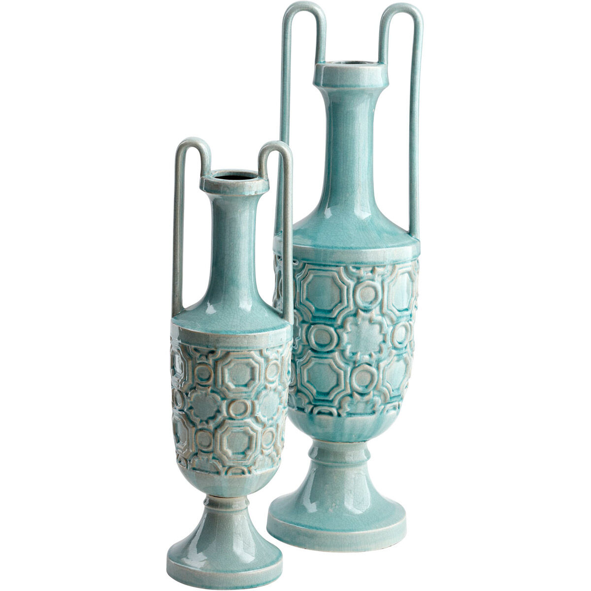 August Sky 24 X 7 inch Vase, Small