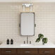 Forma de Crystal 2 Light 14 inch Polished Chrome Vanity Light Wall Light