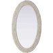 Marlowe 42 X 24 inch Linen White Mirror