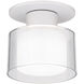 Twist-N-Lite 1 Light 5.00 inch Semi-Flush Mount