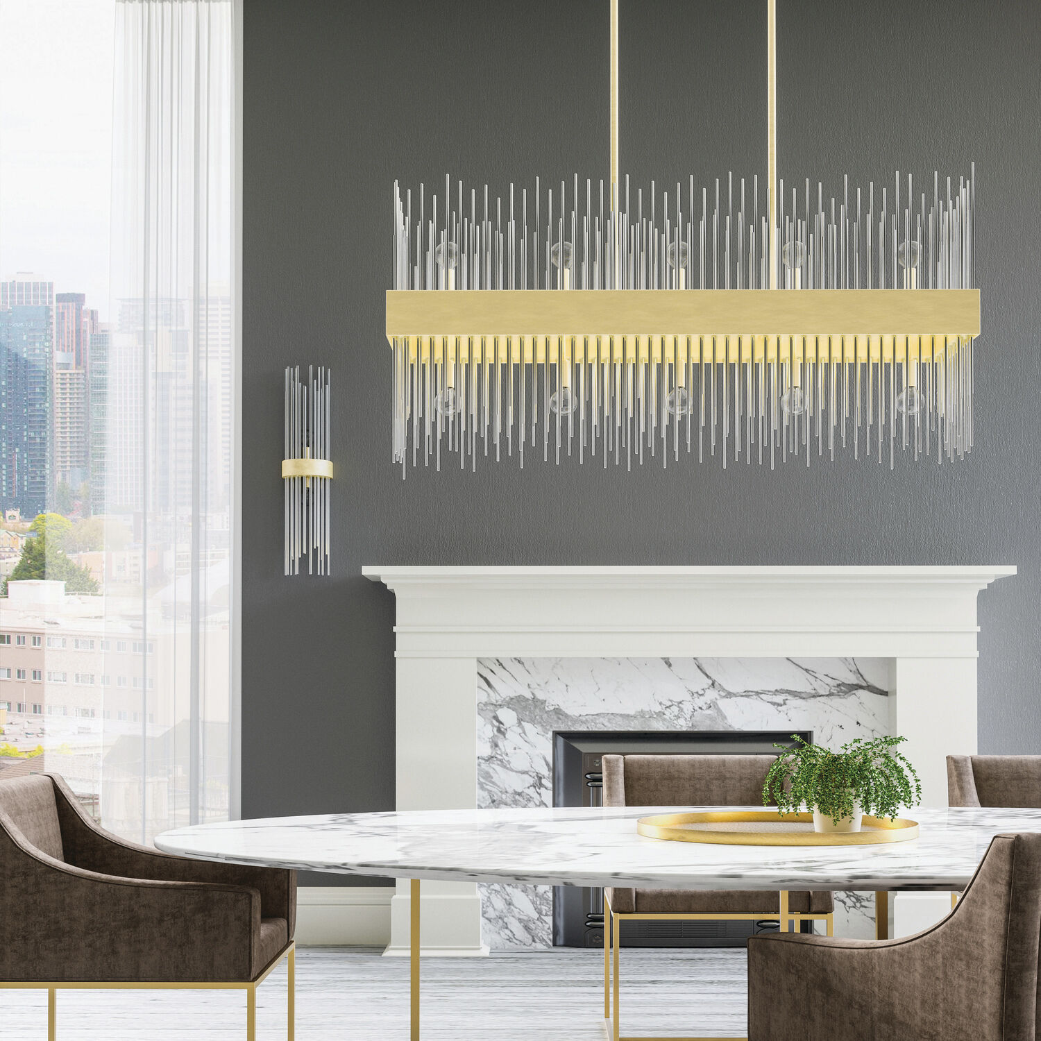 Fire sconce hotsell