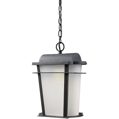 Hamilton Ridge 1 Light 16 inch Weathered Charcoal Outdoor Wall Sconce