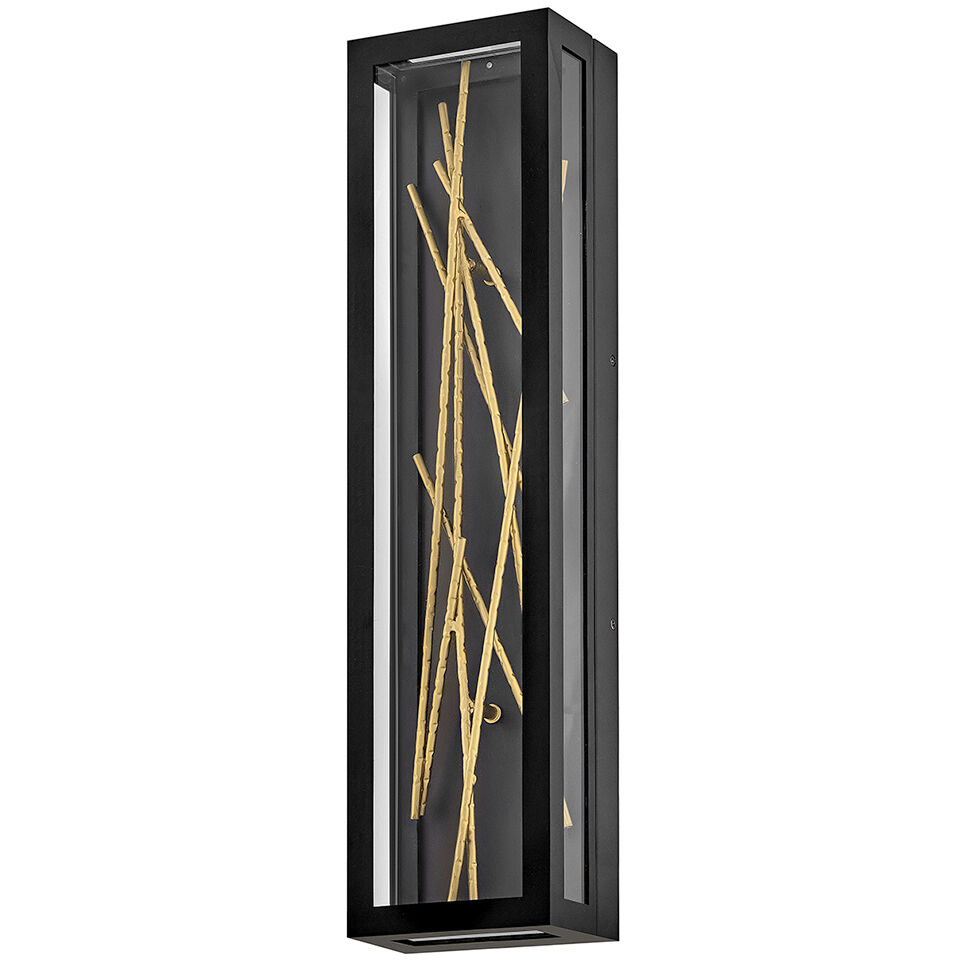 Styx LED 24 inch Black Outdoor Wall Mount