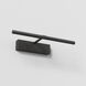 Mondrian 0 watt 15.75 inch Matte Black Interior Picture Light Wall Light
