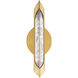 Hadleigh LED 3.75 inch Aged Brass ADA Wall Sconce Wall Light