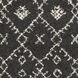 Berber Shag 87 X 31 inch Charcoal Rug in 2.5 x 8, Runner