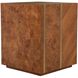Seven Wonders 24 X 20 inch Maple Burl and Acacia and Alder Wood Side Table