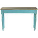 Claremore 52 X 13.8 inch Blue Console Table