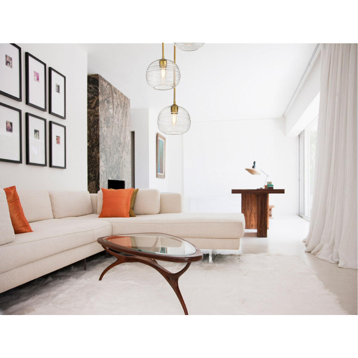 Harmony 3 Light 20 inch Olde Brass Chandelier Ceiling Light