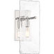 Genry 1 Light 5.5 inch Polished Nickel Wall Sconce Wall Light