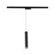 Silo Pendants 1 Light 120 Black/White Track Head Ceiling Light in 3500K