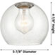 Downtown Urban Crown Point Armed Sconce Wall Light
