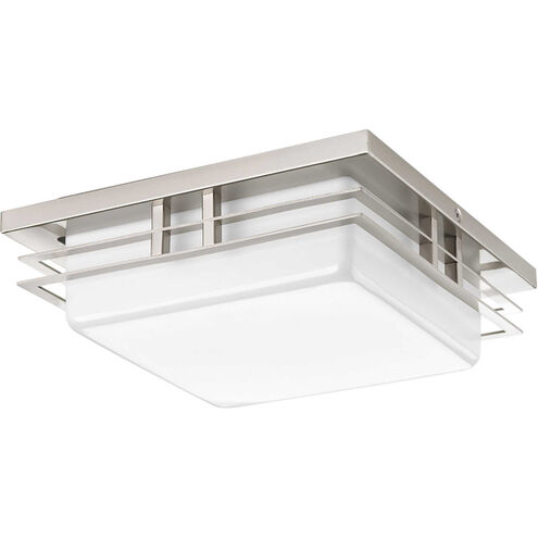 Helm LED LED 11 inch Brushed Nickel Flush Mount Ceiling Light, Progress LED