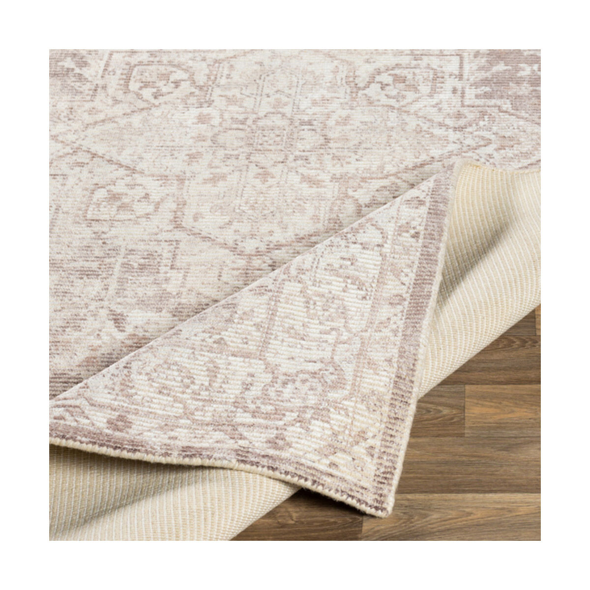 Emerson 144 X 106 inch Medium Brown Rug, Rectangle