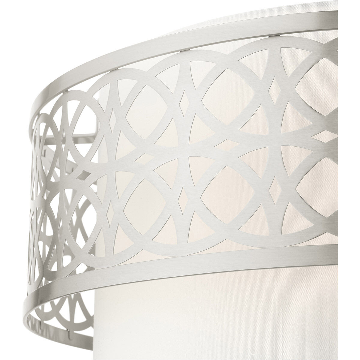 Calinda 4 Light 20 inch Brushed Nickel Pendant Chandelier Ceiling Light