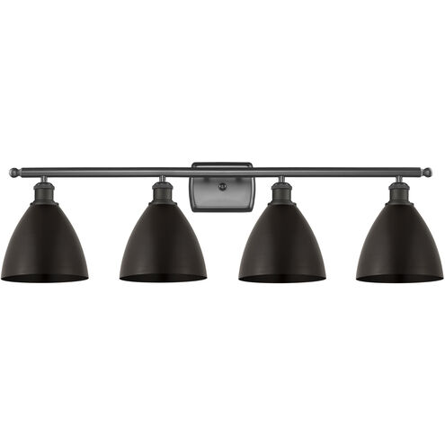 Ballston Dome 4 Light 38 inch Oil Rubbed Bronze Bath Vanity Light Wall Light