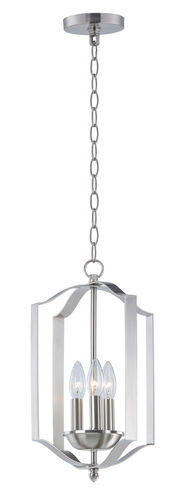 Provident 3 Light 10 inch Satin Nickel Single Pendant Ceiling Light
