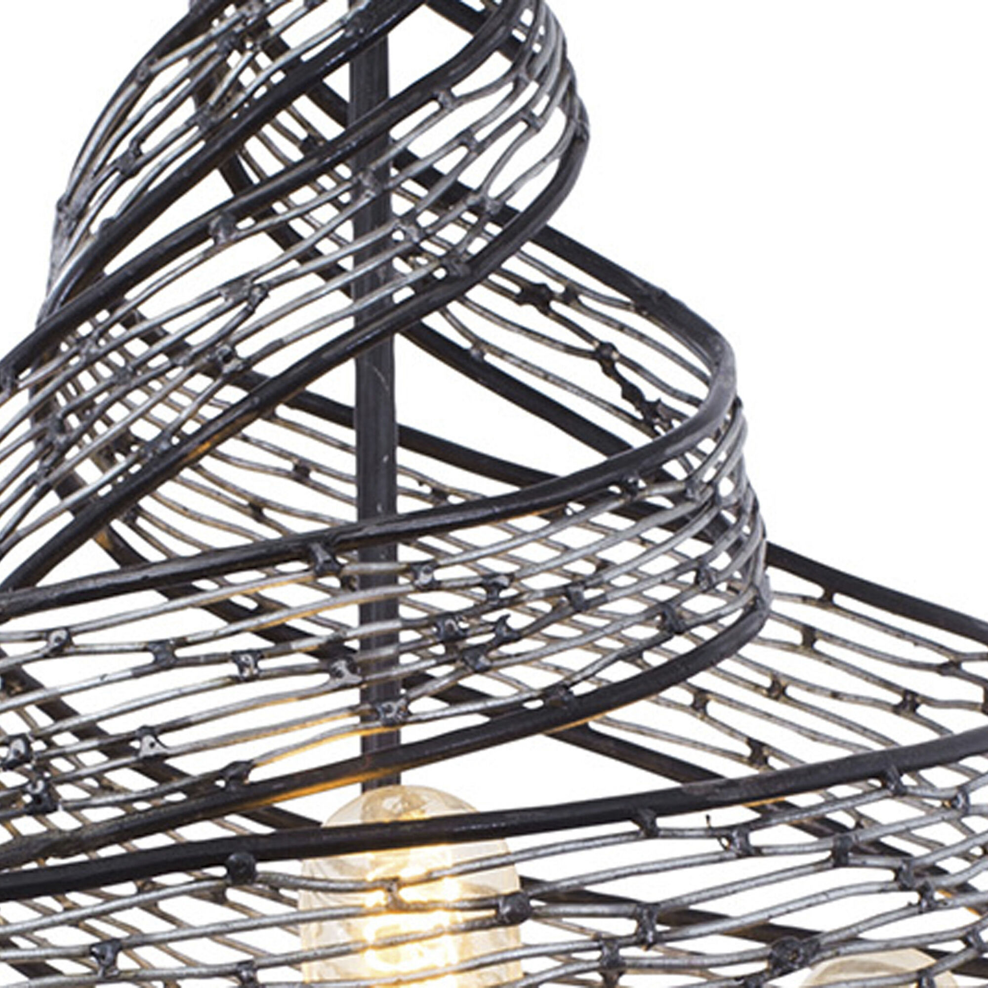 Flow 6 Light 26 inch Steel Pendant Ceiling Light