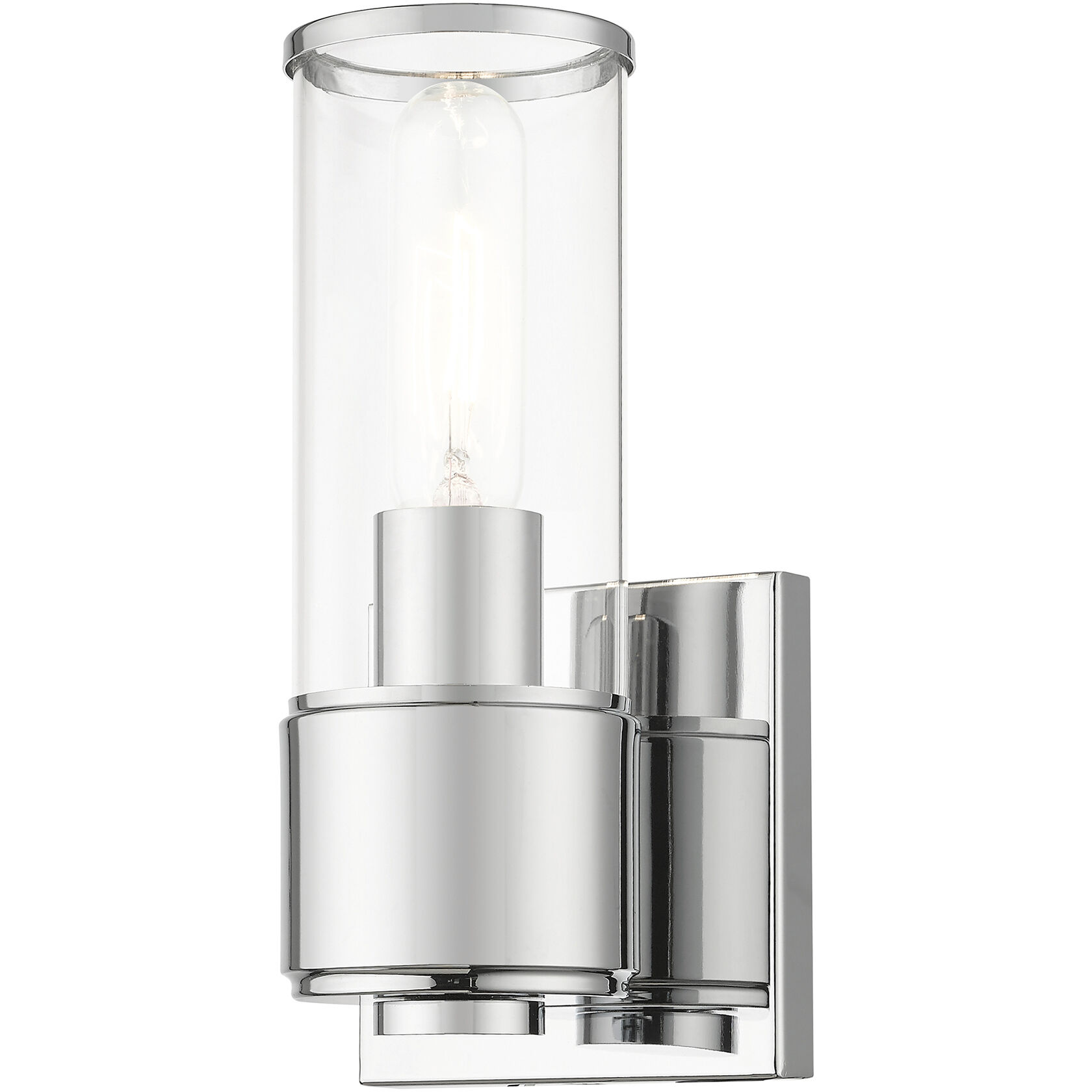 Quincy 1 Light 4.75 inch Polished Chrome ADA Wall Sconce Wall Light