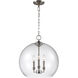 Sean Lavin Lawler 3 Light 16 inch Satin Nickel Pendant Ceiling Light