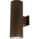 Cube Arch LED 4.88 inch Bronze Sconce Wall Light in 3500K