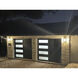 Rhodes Outdoor Wall Mount Lantern in Warm Bronze