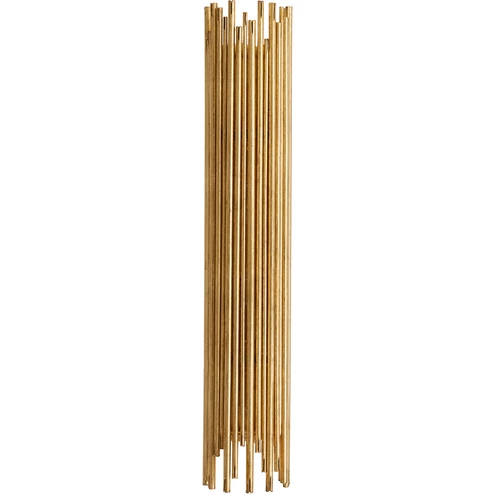 Prescott 4 Light 5 inch Gold Leaf Sconce Wall Light