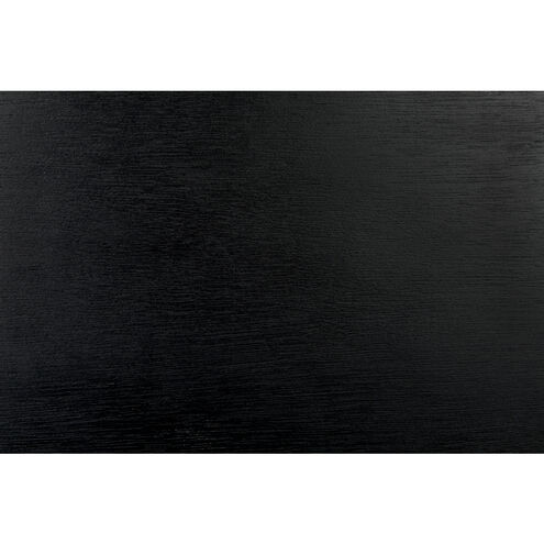 Brancusi Hand Rubbed Black Bed, Queen