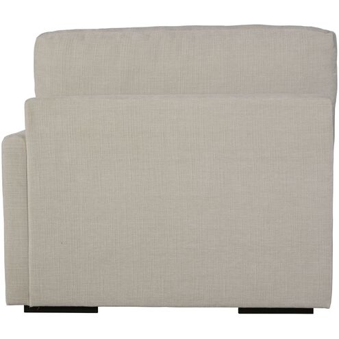 Refuge Light Sand Polyester Sofa, Right Arm Facing