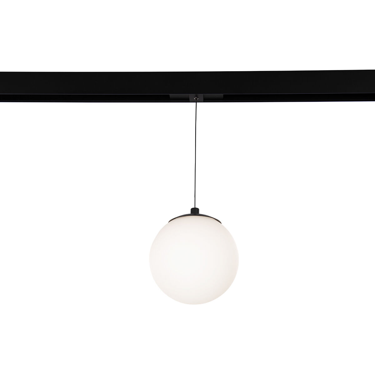 Ventrix 1 Light 48 Black Track Fixtures Ceiling Light