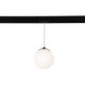Ventrix 1 Light 48 Black Track Fixtures Ceiling Light