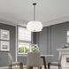 Fontana 5 Light 22 inch Bronze Pendant Chandelier Ceiling Light