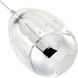 Artisan Collection/VENEZIA Series 7.5 inch Polished Chrome Pendant Ceiling Light