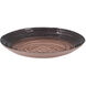 Swirl 15.7 X 15.7 inch Gold/Purple Charger Plate