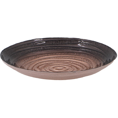 Swirl 15.7 X 15.7 inch Gold/Purple Charger Plate
