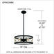 Cedar Park 4 Light 18 inch Matte Black Pendant Ceiling Light