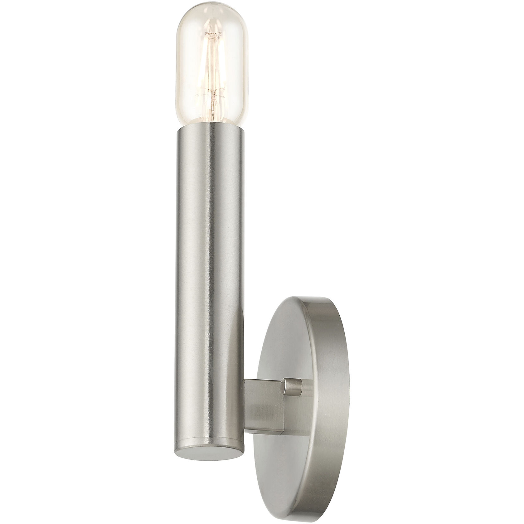 Copenhagen 1 Light 5.13 inch Brushed Nickel ADA Wall Sconce Wall Light, Single